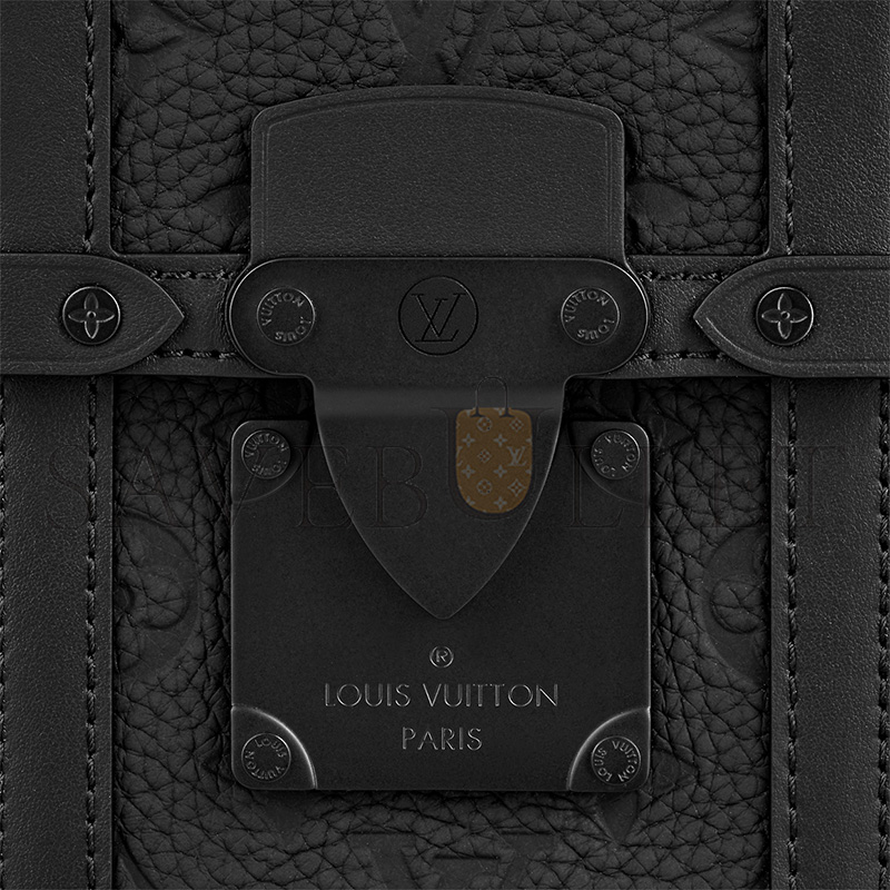 LOUIS VUITTON VERTICAL TRUNK WEARABLE WALLET MEN'S BAG 'BLACK' M82070 (17.5*10.7*6.8cm)